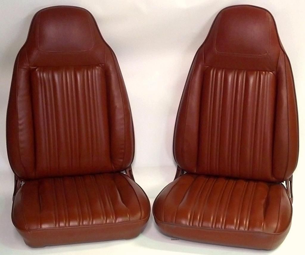 Buy 1970 DODGE CHALLENGER FRONT BUCKET SEAT COVERS BLACK BUCKETS MOPAR
